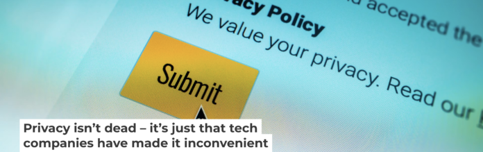 It’s all too easy – by design – to agree to a privacy policy without checking the voluminous fine print to find out what you’re giving away. Sean Gladwell/Moment via Getty Images